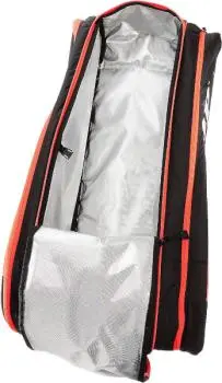 Dunlop Revolution NT 12er Schlägertasche schwarz-orange offen