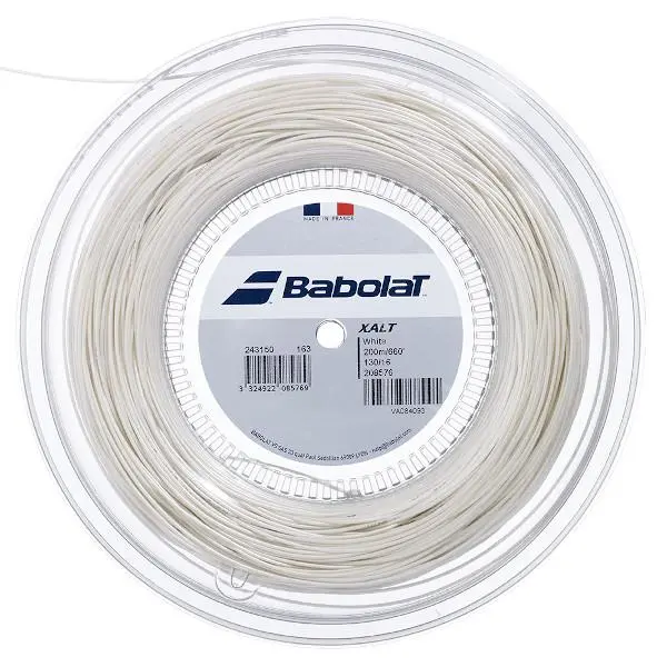 Babolat XALT 200 Meter Saitenrolle weiss